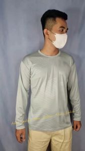 Áo thun nam Dài tay ( dập vân ) áo thun nam dài tay giữ nhiệt chất thun poly lạnh co giản 2 chiều Adam1995@