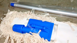 (40cm) Dust Mop Frame + Sleeve+ handle ( Set )