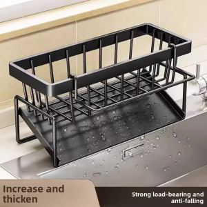 Single-layer draining rack kitchen storage rack dish draining rack cup and bowl storage multi-layer countertop plate rack