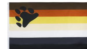 3x5ft Bear Pride Flag LGBT Gay Rainbow Banner