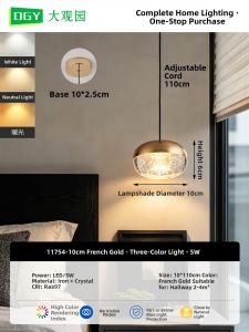 DGY | Elegant Creative Bedroom Chandelier