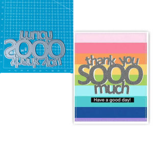 Chúc Mừng Sinh Nhật Bảng Chữ Cái Thủ Công Kim Loại Cắt Khuôn Khuôn Mẫu Cho DIY Scrapbooking Trang Trí Nổi Thủ Công Cắt Khuôn