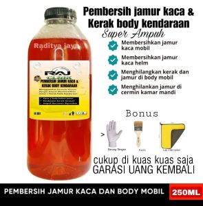 RAJS Pembersih Jamur Kaca Dan Kerak body Kendaraan super ampuh LAP MIKROPIBER
