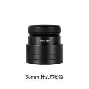 Watchget Coffee Dosing Spoon Gravity Spring Powder Compactor Handle Stand Needle Adjustable Restaurant Coffee Brewing Tools