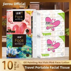 C&S | Travel Portable Wettable Unfragranced Facial Tissues 24 Sheets 3 Ply
