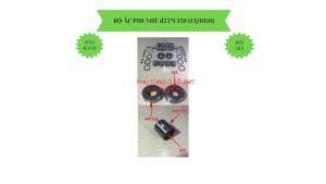 Bộ ắc phi dê (trục đứng) pi 25 dài 128mm bạc F30 (bộ SP gồm 2 trục căn  bạc ốc chốt bạc đạn). Hàng Guanwei dùng xe 2.5 tấn. Mã SP EQ1028
