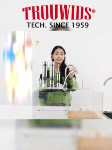 TROUWIDS 3 Stage Water Filter Water Purifier Complete Set Stainless Steel Water Filtration For Drinking