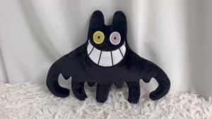 Kawaii Deltarune Friend Black Cat Plush Toy Soft Pillow Gift Deltarune Game Peripheral Game Fans Birthday Gift Collection Toys