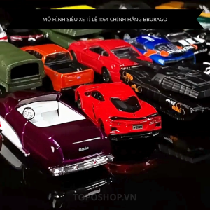 Mô hình xe Ferrari x Bburago tỉ lệ 1:64