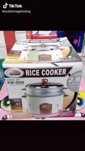 Kyowa Rice Cooker KW-2026 | 2.8L 16 Cups Capacity Rice Cooker Non-Stick Inner Pot with Steamer Tray KW2026