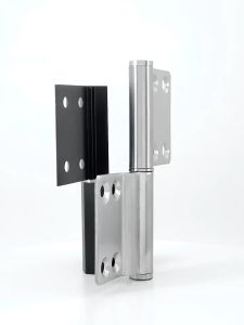 Engsel Pintu Paduan Aluminium Perak Dapat Dilepas Untuk Dapur Kamar Mandi High Quality