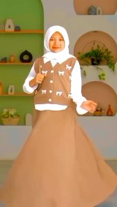 Akhira 3in1 Oneset Anak Usia 9-16 Tahun // Oneset Anak Remaja Perempuan Terbaru