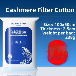 MONLEYTA | Thickened Cashmere Filter Cotton High Density Sponge Efficient Purification Aquarium Fish Tank Biological Cotton Sponge