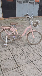 (bản đủ 2025)Xe đạp mini cho bé Xaming giỏ mây khung to chắc chắn đủ size 12/14/16/18/20