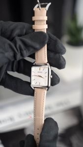 Jam Tangan Wanita Seiko Discover More SWR089P1 Cream Dial Brown Leather Band