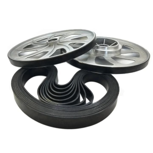 2Pcs Band Saw Rubber Tires Replacement Rubber Wheel Rings for 8" 9" 10" 12" 14" Woodworking Band Saw Wheels Durable Anti-Slip Low Noise Rubber Band Saw Sleeve Easy Installation