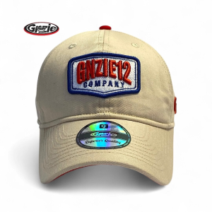 GNZIE Golf Caps Beige Red Trade Mark 2012 Pria Wanita Premium Quality