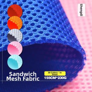 Breathable Mesh Cushioning Fabric for Car Seat Covers and Luggage