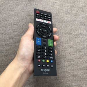 Điều khiển tivi Sharp GP234WJSA hàng xịn dùng bền - tặng kèm pin - Remote từ xa tivi Sharp