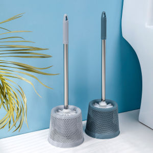 Jujia Jia ชุดแปรงล้างห้องน้ำด้ามยาวไม่มีมุมห้องน้ำแปรงล้างห้องน้ำแปรงทำความสะอาดโถชักโครกห้องน้ำใช้ในบ้าน