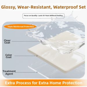 DAOXIN | Epoxy Color Sand Self-leveling Floor Paint for Concrete