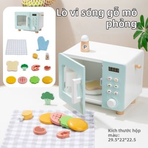 Đồ Chơi Máy Pha Cà Phê Gỗ Điện Tử
