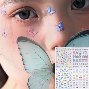 Perfect Sunfeel: 5D Butterfly Luminous Fairy Stickers & Waterproof Self-adhesive Decals