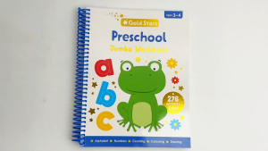 Gold Stars Preschool Jumbo Workbook (276 Pgs)