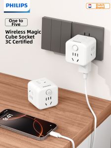 Philips | Five Way Power Socket Adapter