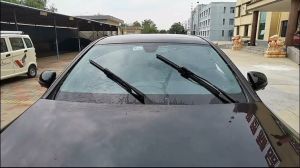 1 PCS Wiper Mobil Frameless Wipper Blade Car Pisang Soft Lentur Universal Super Strong Clean Full Karet Banana Sapu Bersih Kaca Jendela Window Windows Glass Kaitan Hook U Premium Kuat Awet Tahan Lama Long Last