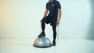 The Republic of Svarga Balance Ball | Half Balance Ball | Yoga Pilates Gym Fitness