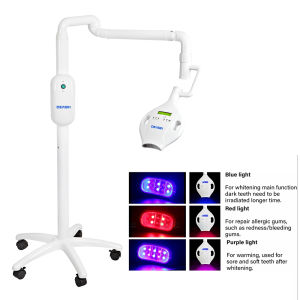 high quality led blue laser teeth whitening machine/dental bleaching/dental whitener/teeth whitening lamp