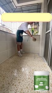 Color Change Tile Paint Coating Odorless Water Based Paint Waterproof Wear-Resistant Floor Paint Bathroom Renovation Coating