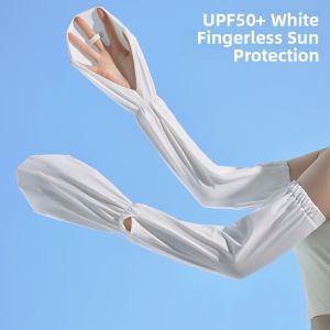 Miiow | Womens Summer New Outdoor Cycling Driving Cool Feeling Sun Protection Arm Guard Ice Silk Sunscreen Sleeve Cover Gloves