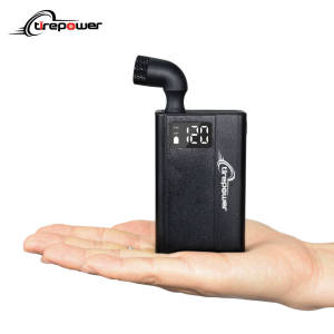 120PSI Portable Electric Air Pump with Auto Stop Bicycle Inflator with Presta and Schrader Valve for E-Bikes & Various Bicycles