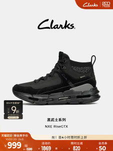 รองเท้าบู๊ตกลางน่องกันน้ำสำหรับผู้ชาย Clarks NXERiseGTX สำหรับกลางแจ้ง ปีนเขา ป้องกันน้ำ ฤดูใบไม้ร่วง/ฤดูหนาว รองเท้าลำลองสำหรับผู้ชาย สไตล์ลำลอง