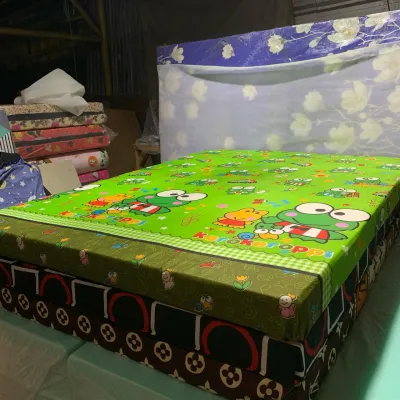 KASUR BUSA BERKUALITAS ANTI KEMPES UK 180x140x10 CM MUAT UNTUK 3 ORANG