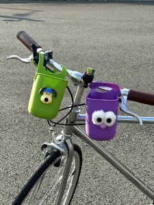 Cartoon Cycling Bag Water Bottle Cup Holder Accessories Road Bike Electric Vehicle Baby Stroller Rubber Water Cup Cover