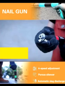 Paku Beton Klem Pipa Mini Ramset 7.3mm Isi 50 Pcs Paku Klem Ring Mini Nail Fastening Gun Mini