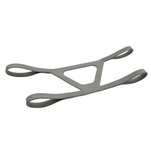 2 Packs Universal Headgear CPAP Ventilator Headbandcomfortable CPAP suppliesSleep Apnea Snoring-Gray(Headgear Only)