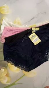 1 QUẦN LÓT NỮ COTTON PHỐI REN SAKI - QL211