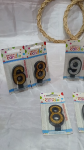 LILIN ULANG TAHUN ANGKA GOLD LILIN ULTAH ANGKA PELANGI LILIN ULANG TAHUN