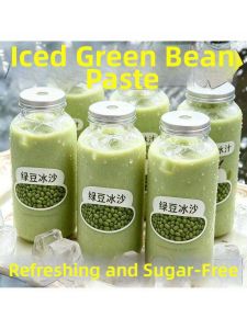 Refreshing Green Bean Ice Drink