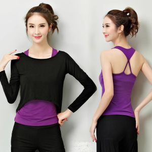 ชุดโยคะสำหรับผู้หญิง ทรงหลวม ชุดออกกำลังกาย ชุดเต้นรำ ทรงหลวม ชุดโยคะ ชุดโยคะสำหรับฤดูใบไม้ผลิและฤดูร้อน
