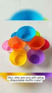Puto Molder Muffin Cake Cups Kitchen Baking Bakeware Tool Cupcakes & Muffin Mold Reusable