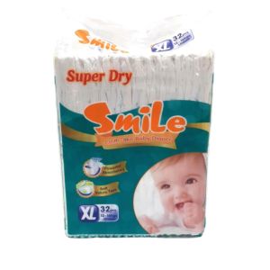 Smile Cloth-like Tape Baby Diapers XL 32