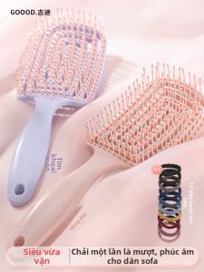Goodgudi | Padded Massage Hair Comb For Long Hairstyling