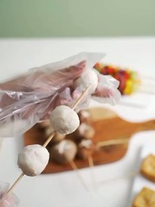 100PCS Disposable Bamboo Skewers Set: Outdoor Grilling & Barbecue Sticks