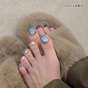 Nailstyle Foot Nail Patches Wearable Nail Art Toe Nails Design High End Feel New 2025 Fashion Long Lasting Comfortable