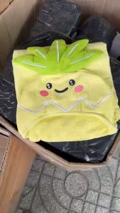 KHĂN CHOÀNG HÌNH TRÁI DỨA CHO BÉ 50CMx50CM